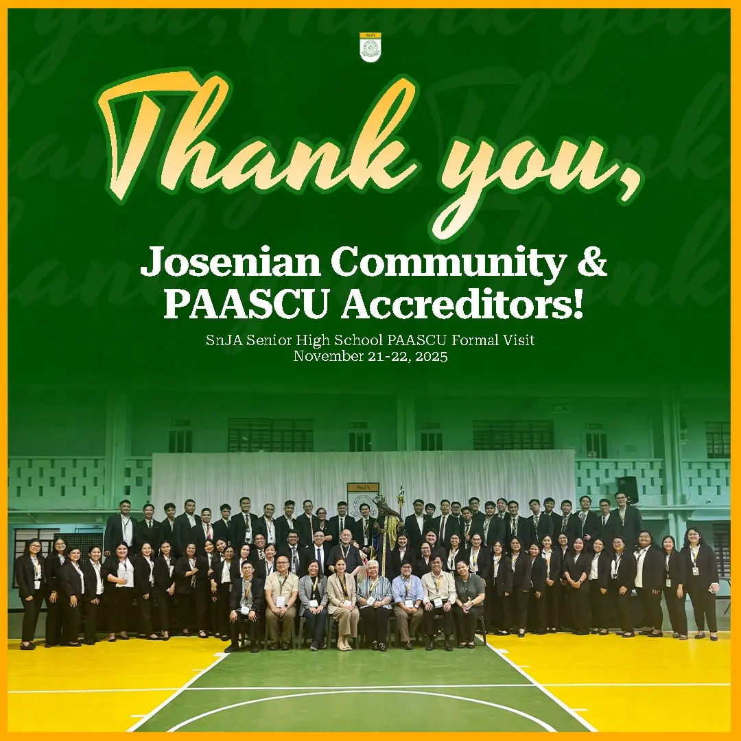 San Jose Academy Thanks